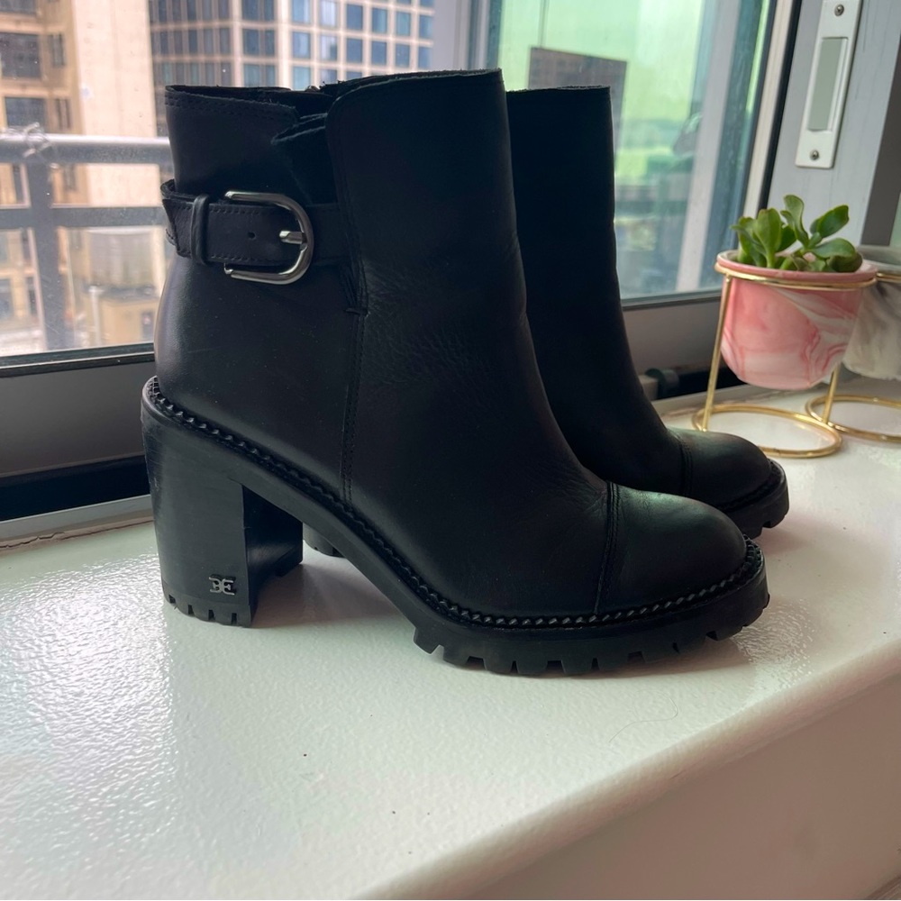 Sam Edelman Black Booties